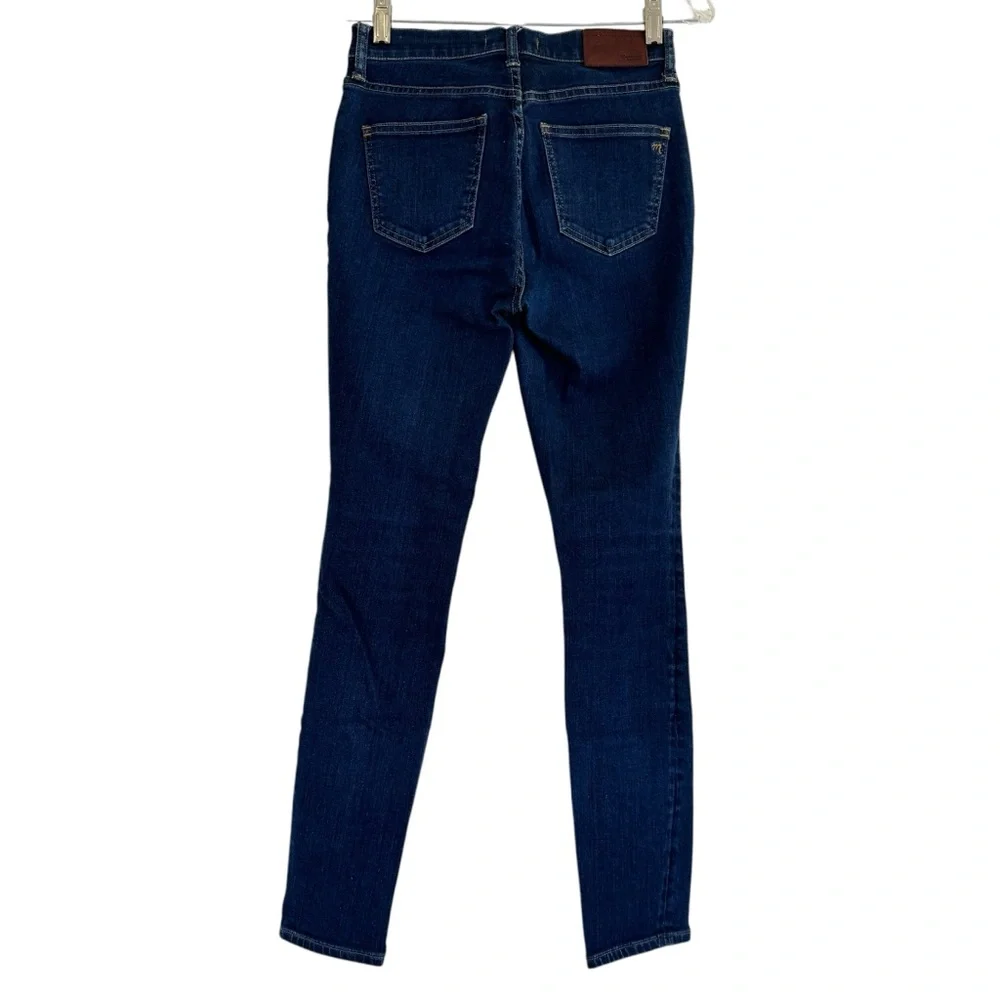 Madewell High Riser Skinny Kingston Wash Womens Jeans Size 26 - Picture 3 of 15